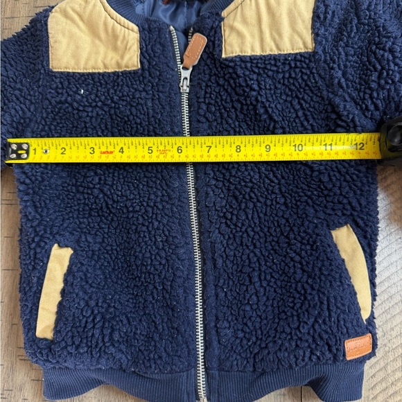 7 For All Mankind Navy and Tan Kids Jacket - Picture 5 of 10